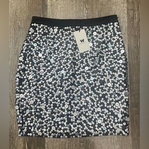 NWT W by Worth Sequined Skirt